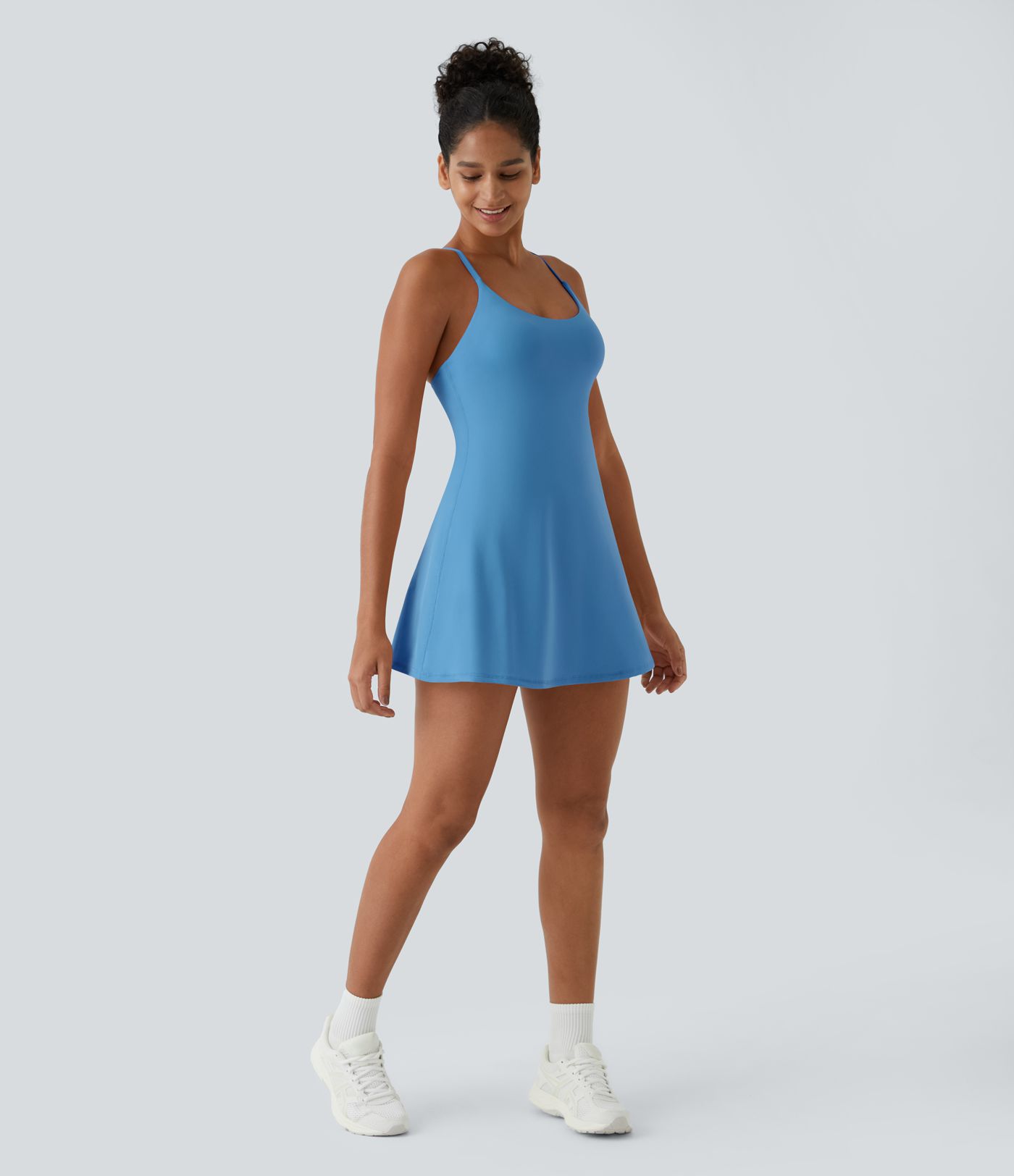 SoftlyZero™ Plush Backless Active Dress-Easy Peezy Edition