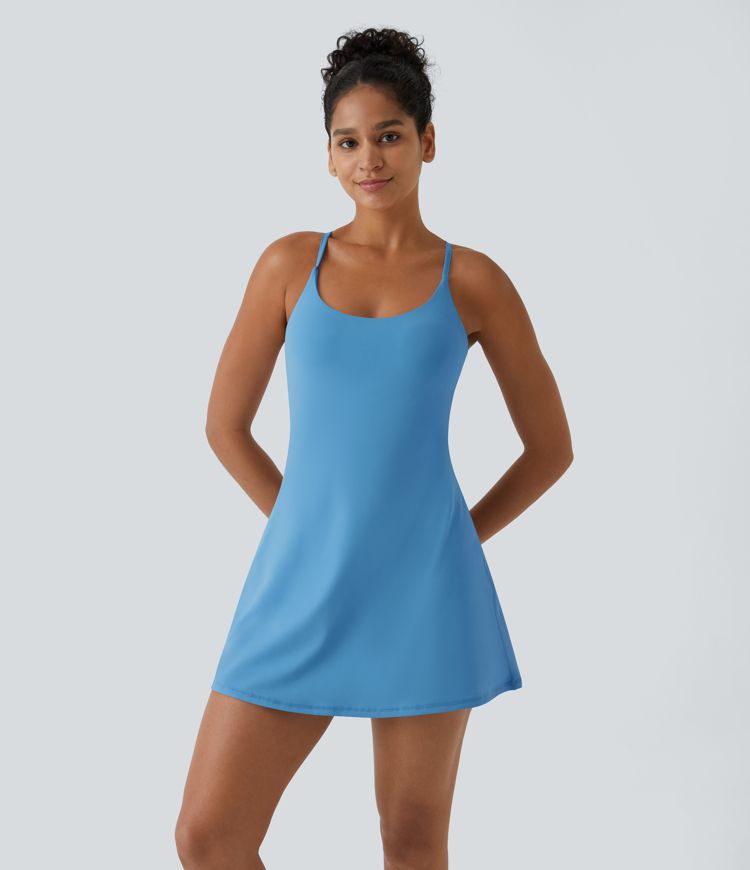 SoftlyZero™ Plush Backless Active Dress-Easy Peezy Edition
