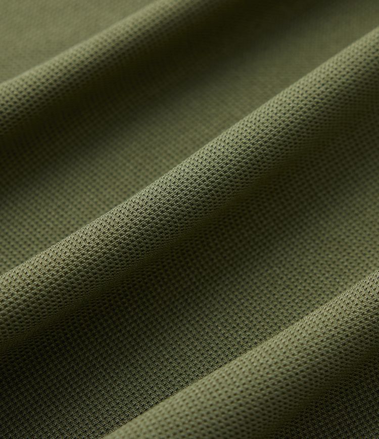 Lässige Jacke mit langen Ärmeln, Kordelzug und Waffelstruktur