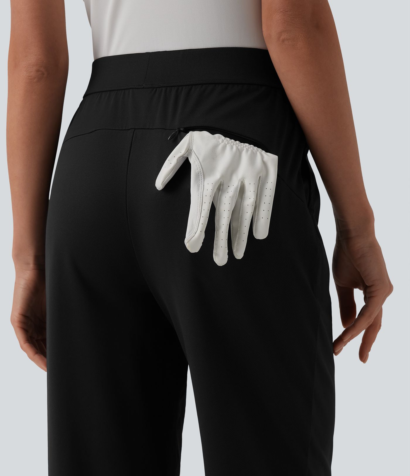 Mid Rise Quick Dry Golf Joggers with Pockets-UPF40+