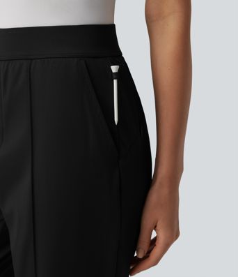 Mid Rise Quick Dry Golf Joggers with Pockets-UPF40+