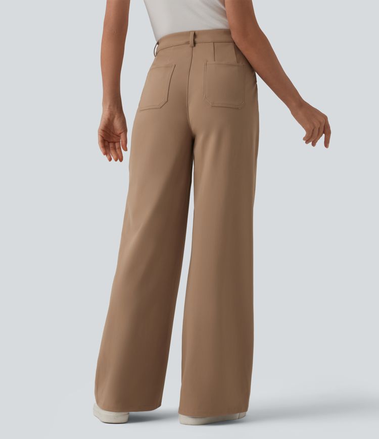 Pantalon tailleur gainant taille haute Halara Flex™ DayStretch avec poches