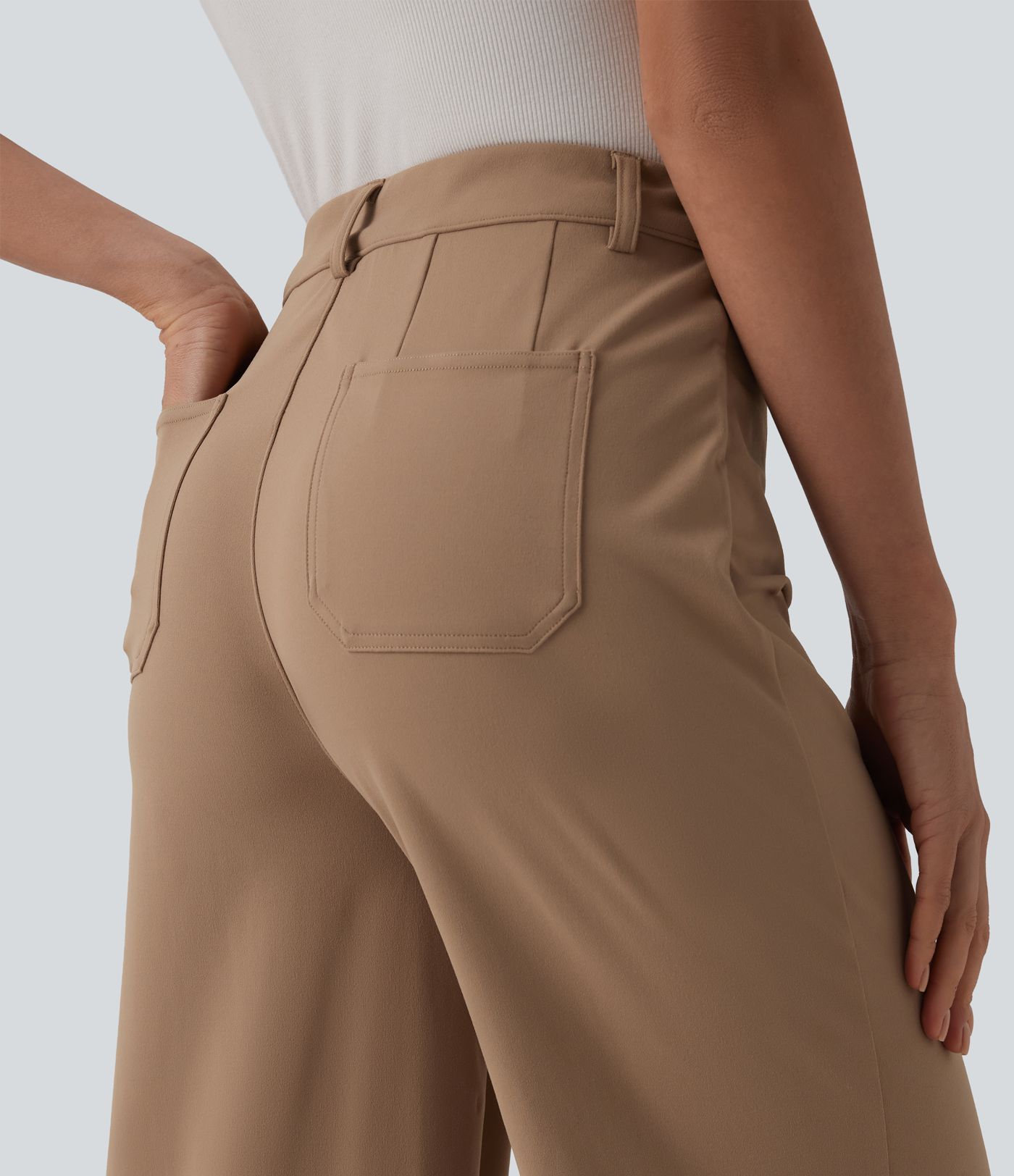 Pantalon tailleur gainant taille haute Halara Flex™ DayStretch avec poches