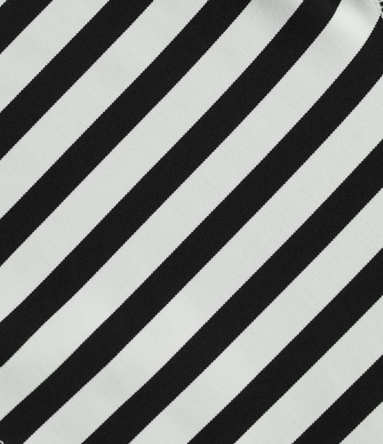 High Waisted Drawstring Stripe Yoga Leggings with Pockets