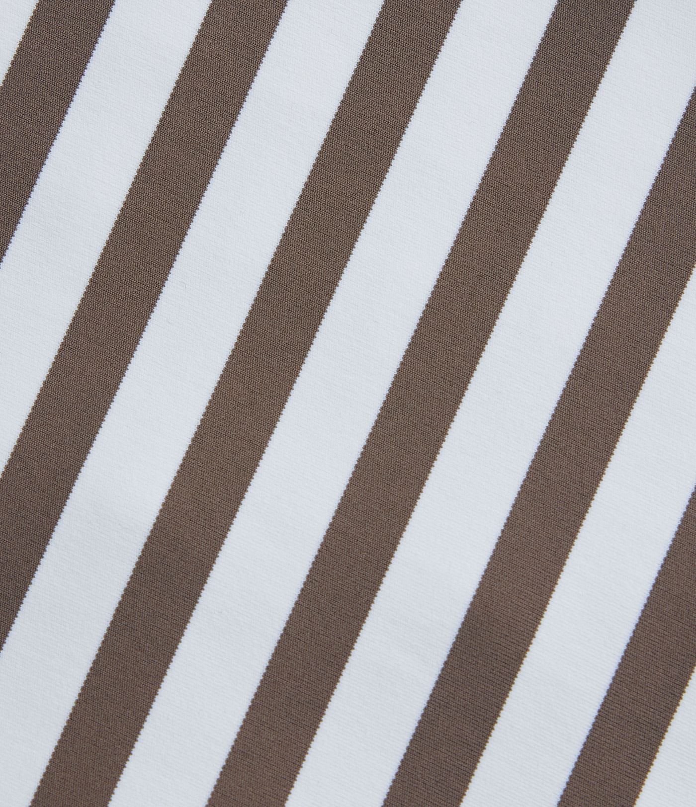 Yoga-Leggings mit hohem Bund, Seitentaschen, Kordelzug und Streifen