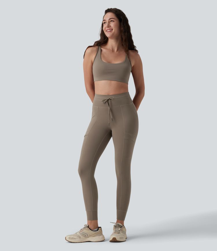 Halara UltraSculpt™ Legging cargo camping 7/8 taille haute à cordon de serrage avec poches