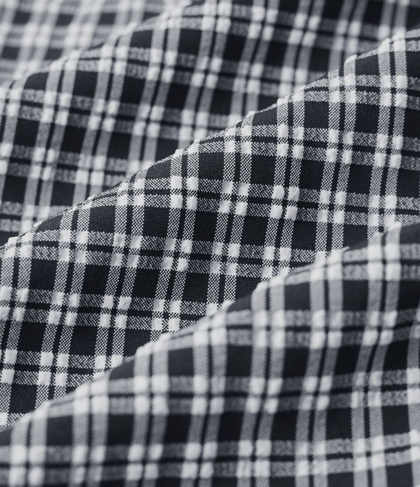 Freizeithose mit mittlerer Bundhöhe, Kordelzug, geradem Bein, Vichy-Karo und Taschen