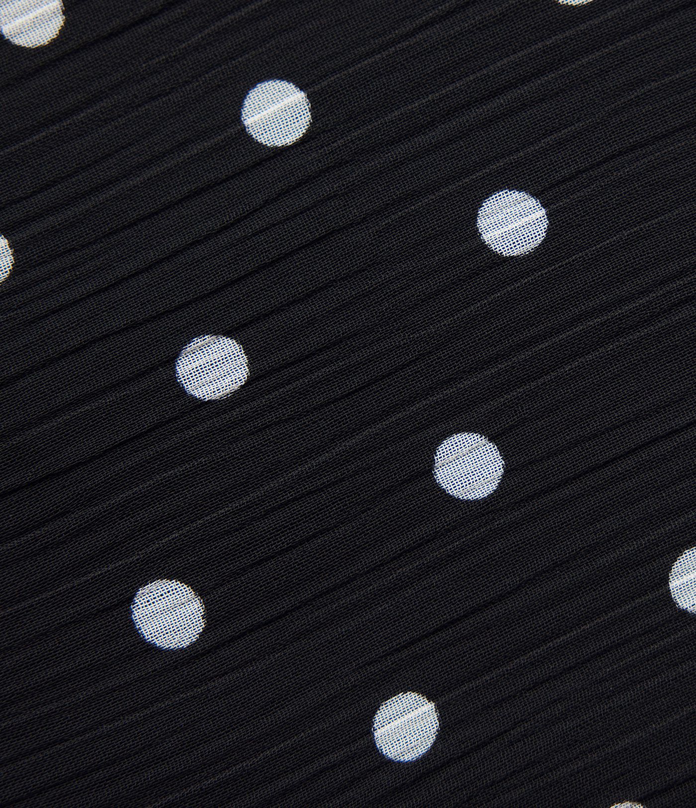 High Waisted Mermaid Polka Dot Midi Casual Skirt