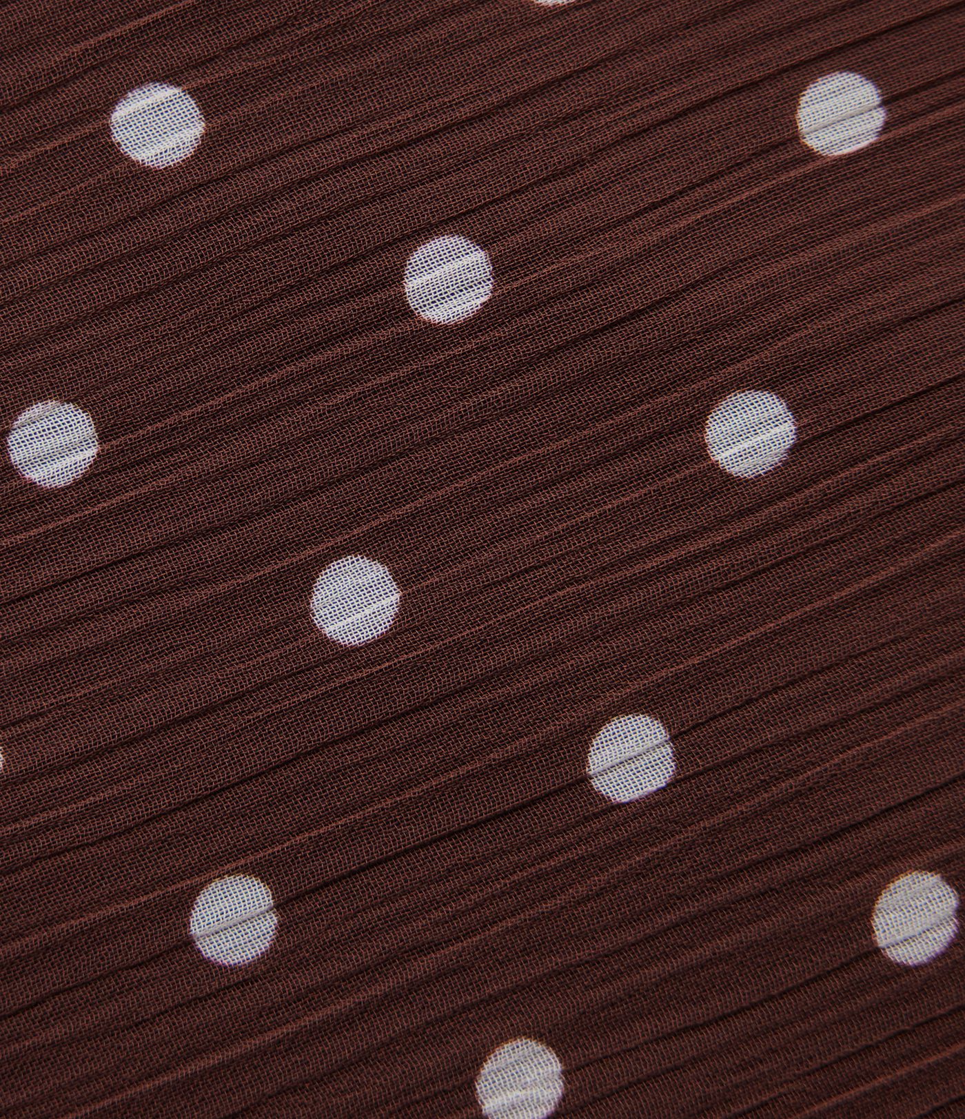 High Waisted Mermaid Polka Dot Midi Casual Skirt