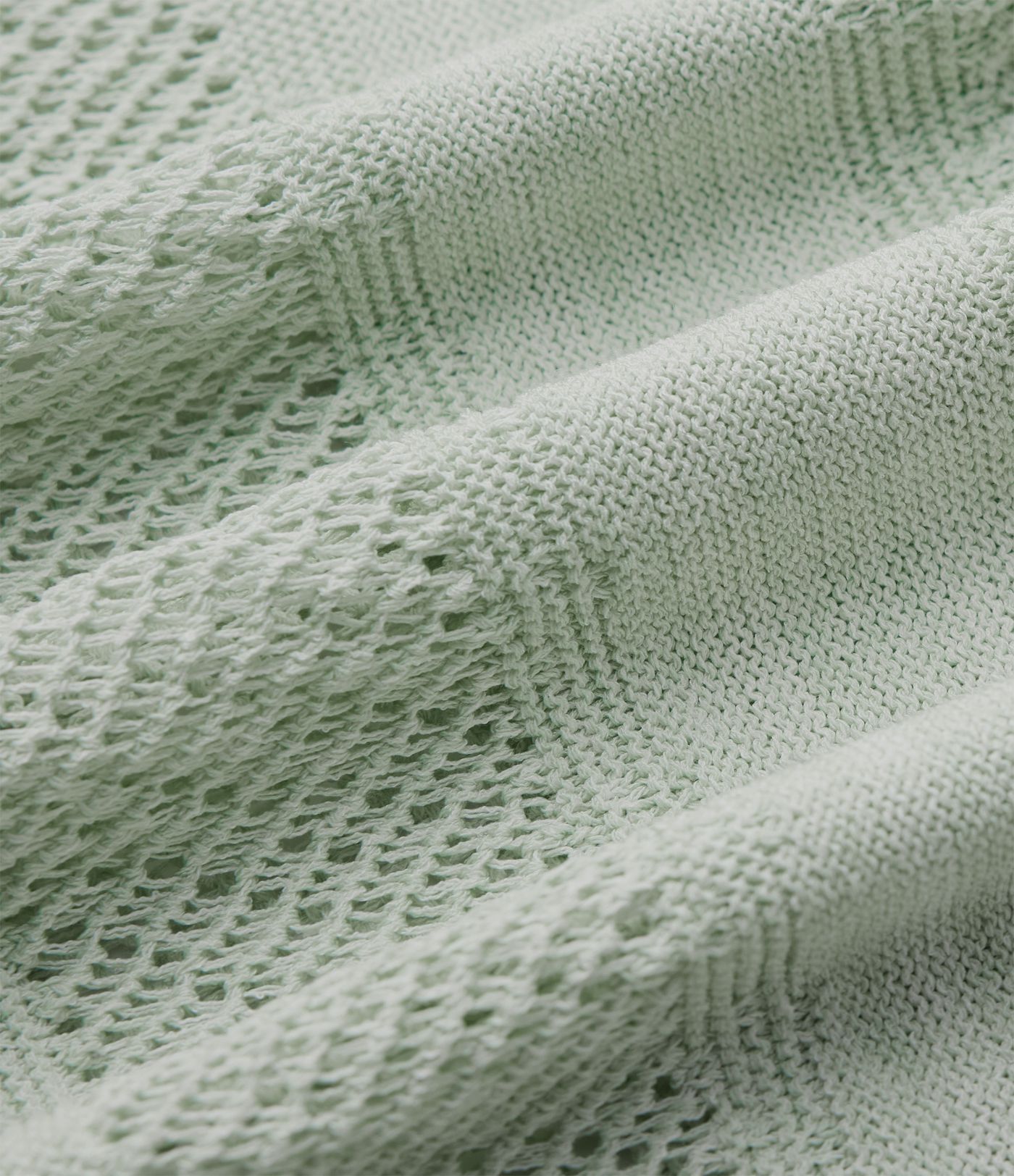 Round Neck Short Sleeve Crochet Work Jumper