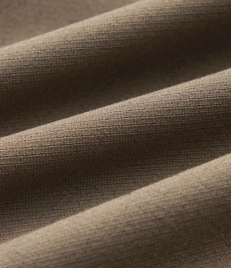 High Waisted Tie Back Knee Length Casual Linen-Blend Pencil Skirt