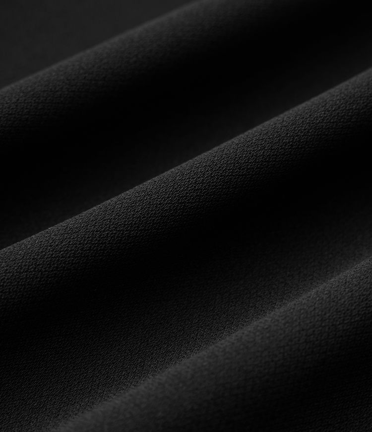 Work bodysuit with long sleeves and crossover design