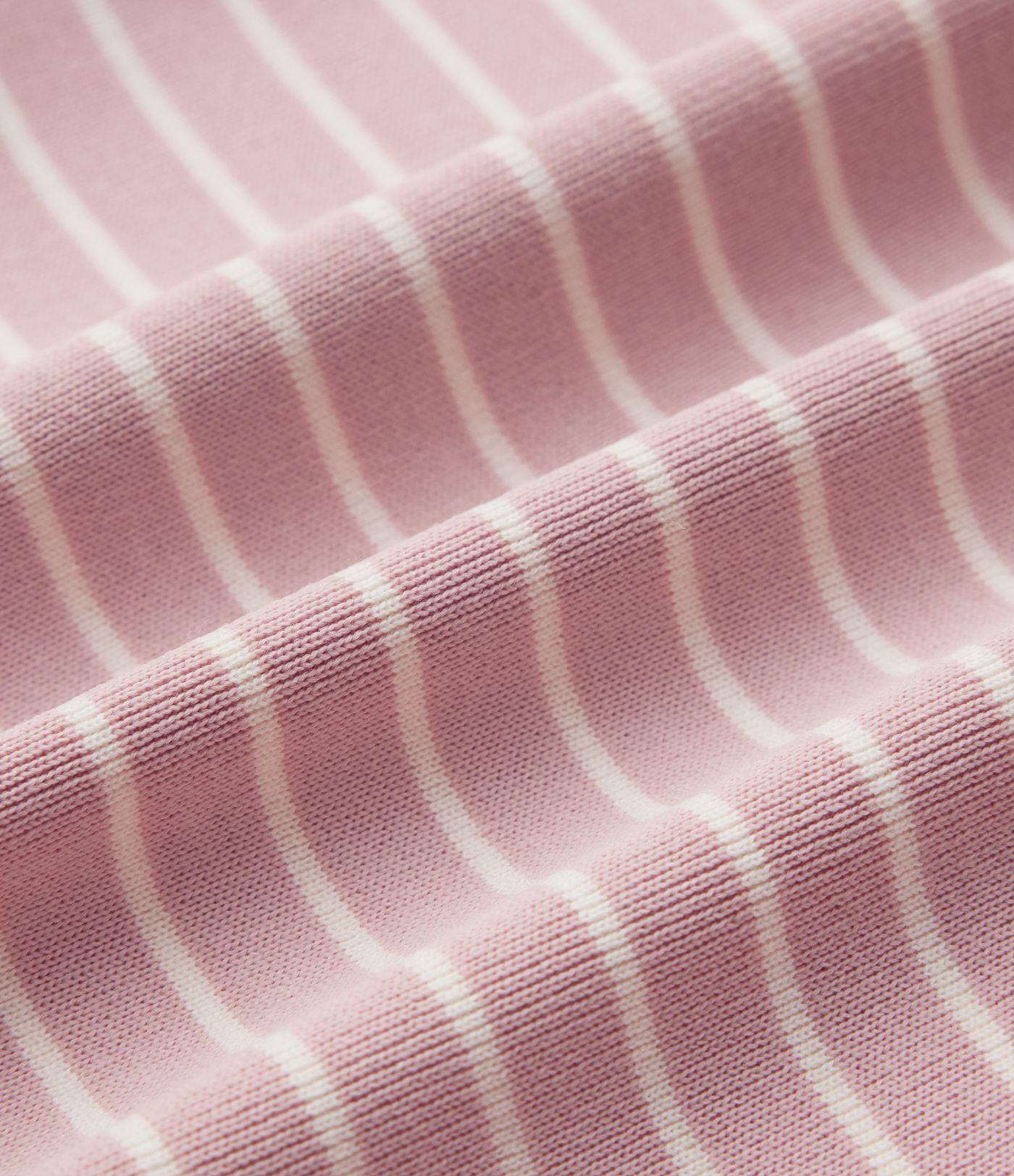 Lässiger Blazer aus geripptem Strick mit V-Ausschnitt, 3/4-Ärmeln, Streifen und offener Vorderseite