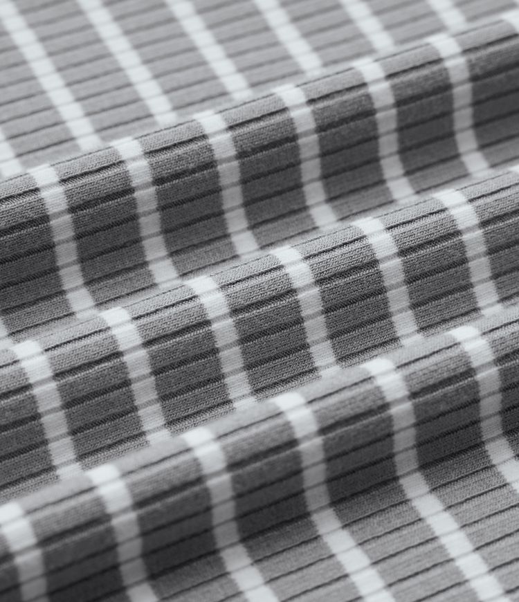 Round Neck Sleeveless Bodycon Stripe Midi Casual Dress