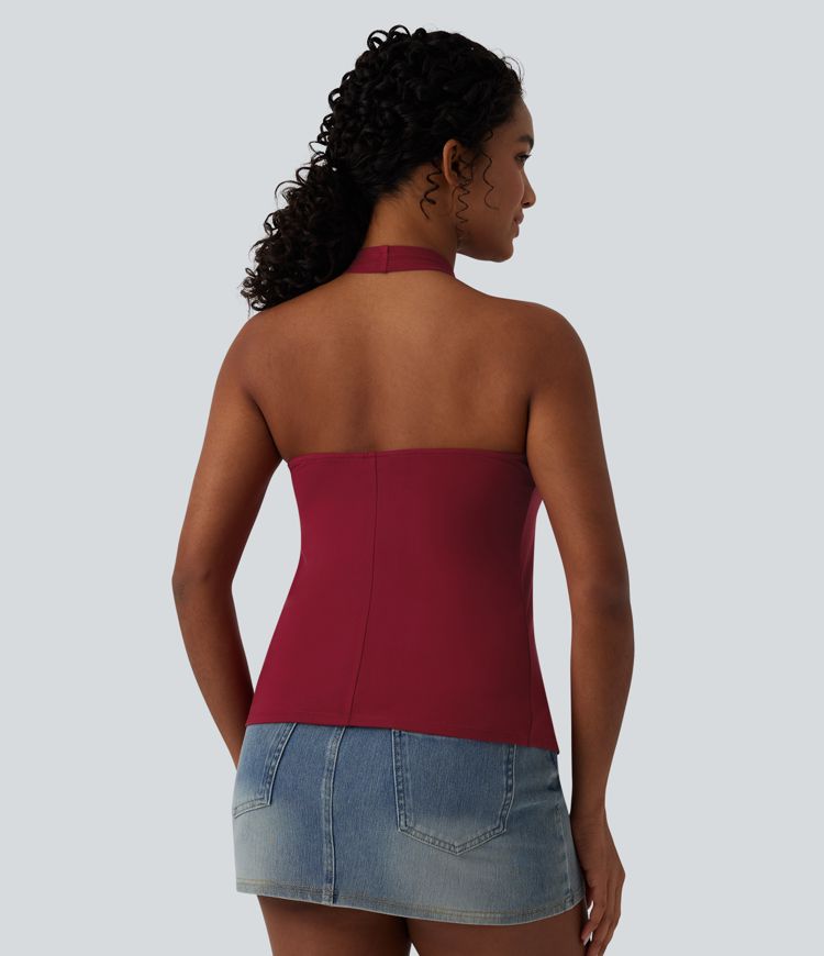 Halter Casual Tank Top