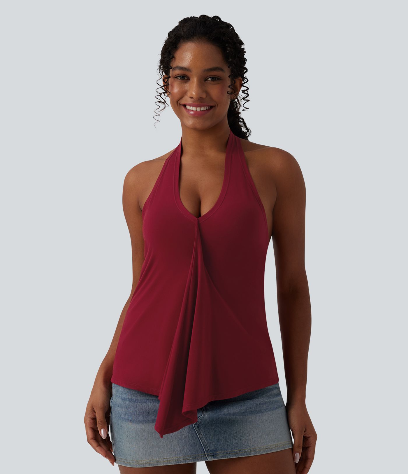 Halter Casual Tank Top