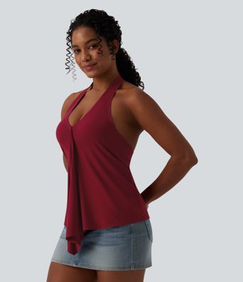 Halter Casual Tank Top