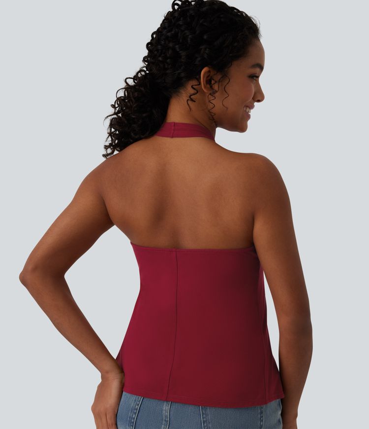 Halter Casual Tank Top