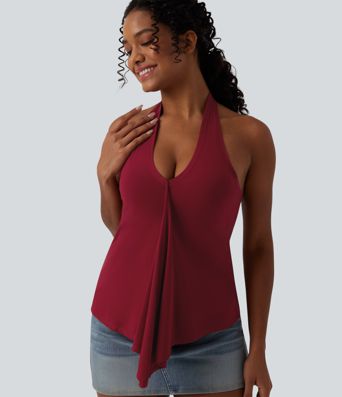 Halter Casual Tank Top