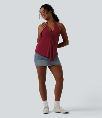 Halter Casual Tank Top