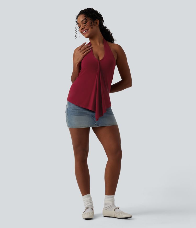 Halter Casual Tank Top