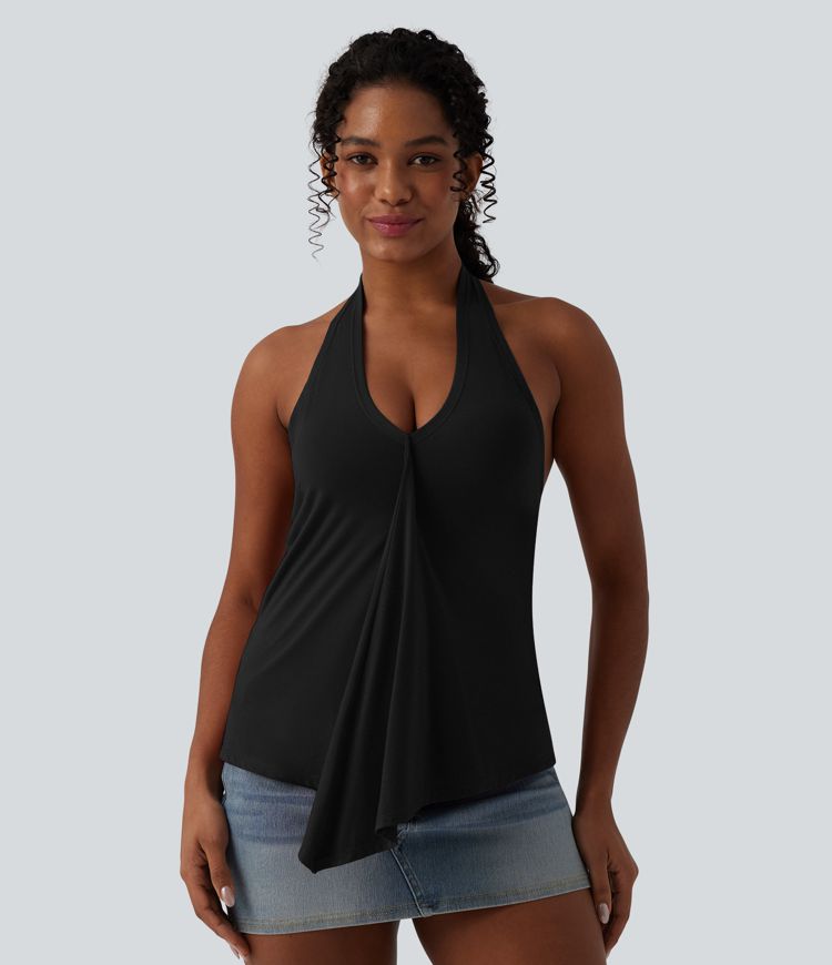 Halter Casual Tank Top