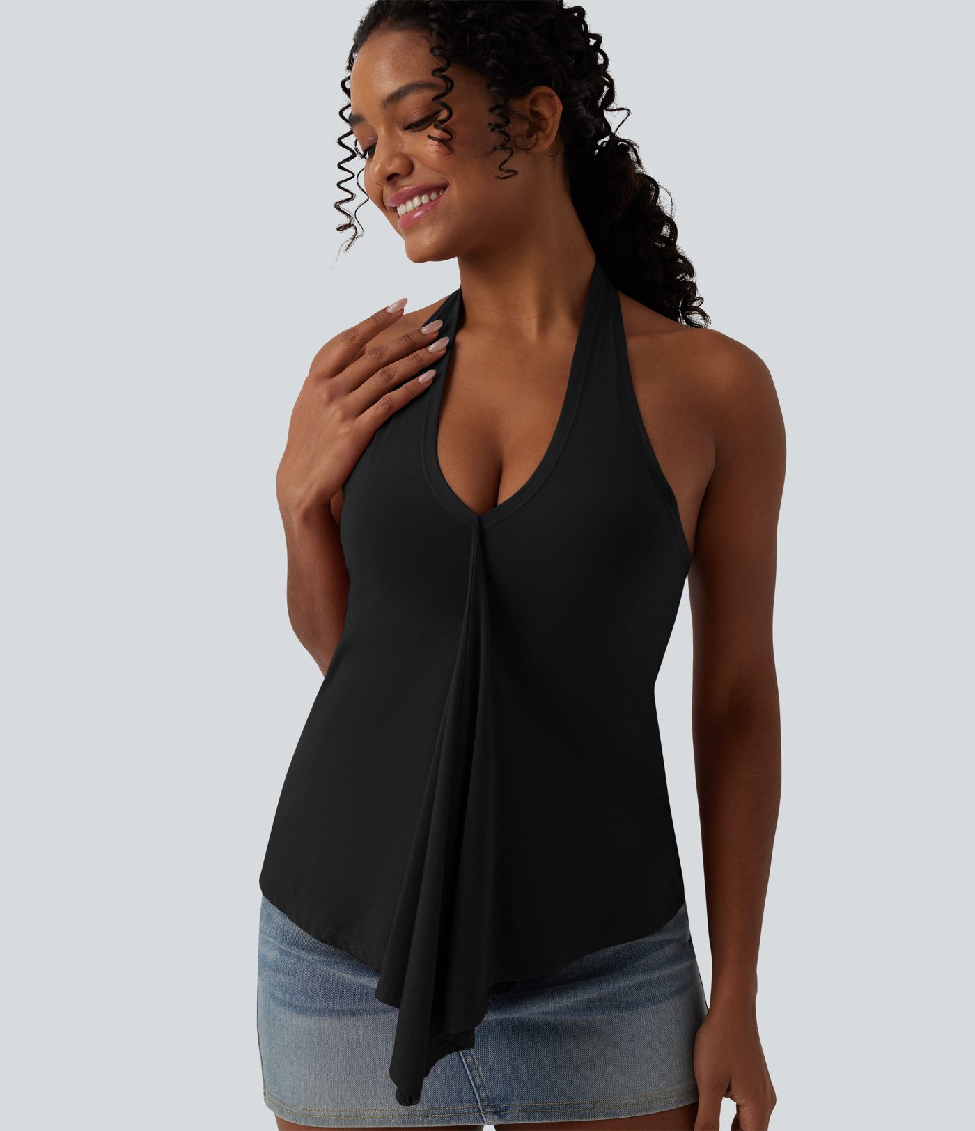 Halter Casual Tank Top