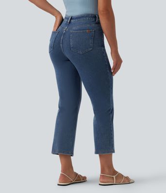 Halara Flex™ Mid Rise Bootcut Casual Jeans with Pockets