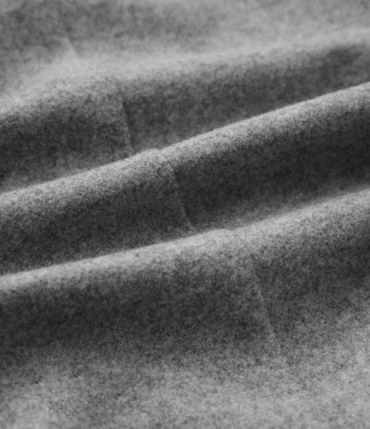 Round Neck Long Sleeve Zipper Fleece Work Jacket 