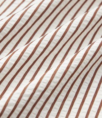 Long Sleeve Stripe Work Shirt