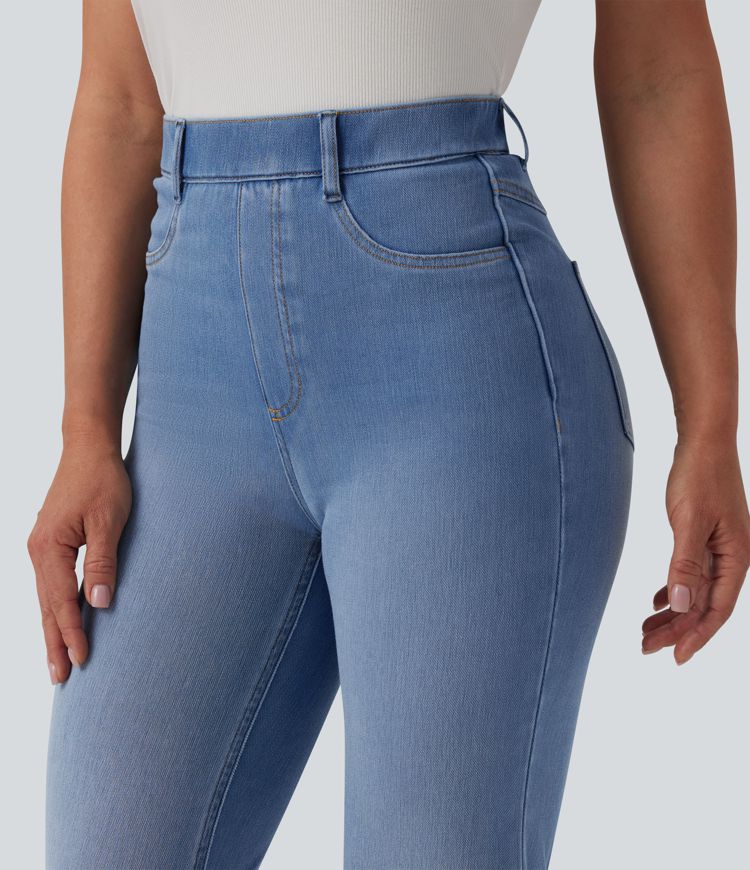 Halara Flex™ Jean casual gainant taille haute avec poches