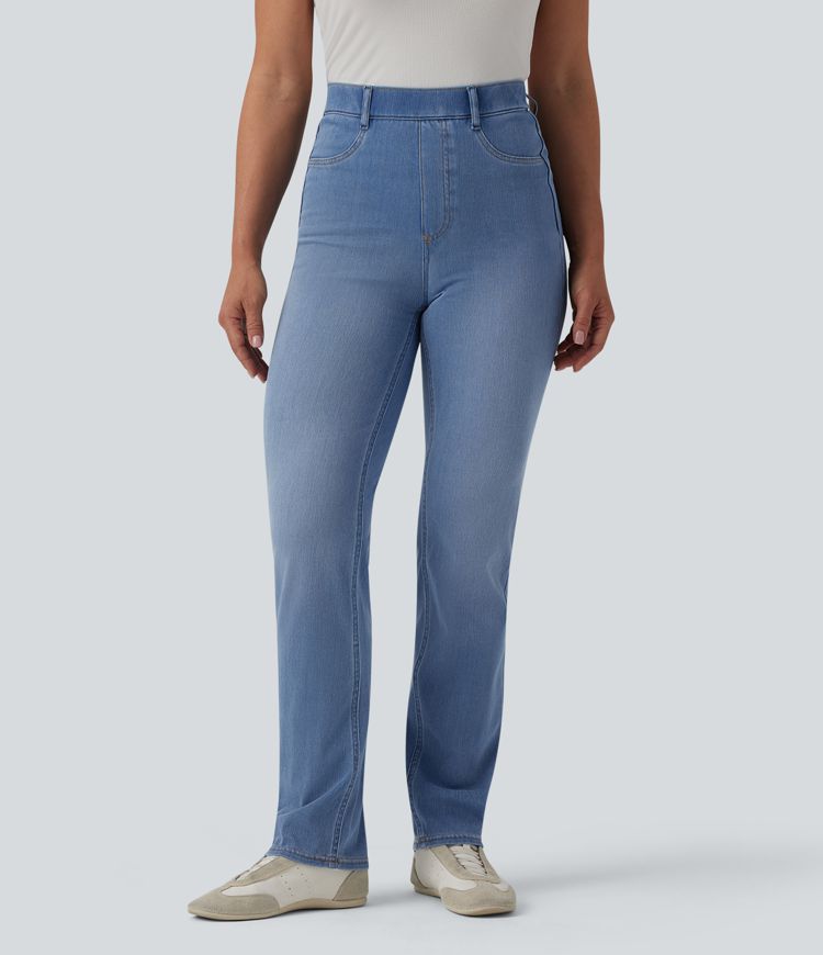 Halara Flex™ Jean casual gainant taille haute avec poches