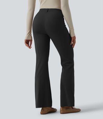 Work trousers with a high waist