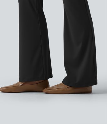 Work trousers with a high waist