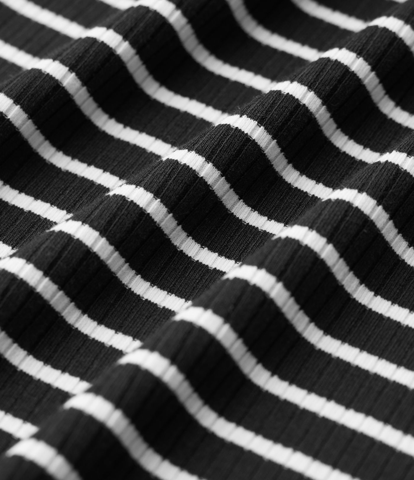 Jupe longue casual gainante taille haute à rayures et fente avec poches