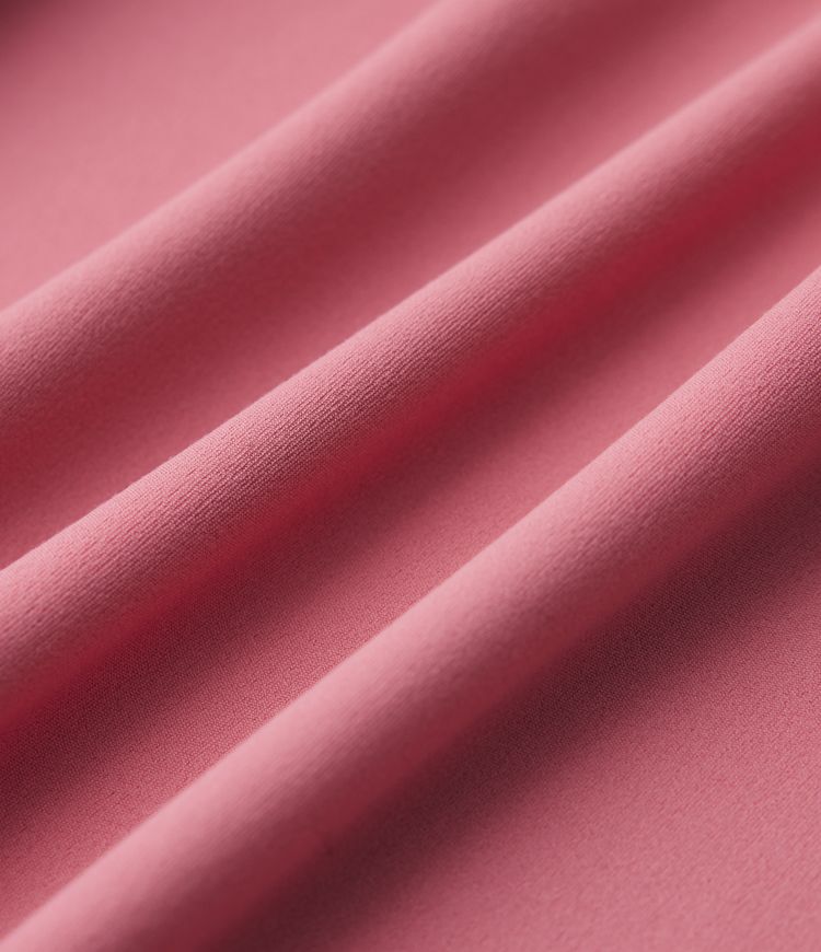 Top casual SoftlyZero™ col rond manches longues avec cordon de serrage - UPF50+