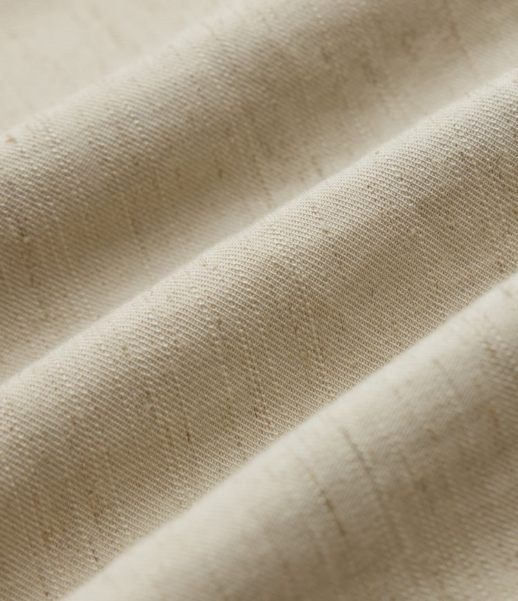 Lässige Leinenhose mit hohem Bund und Taschen