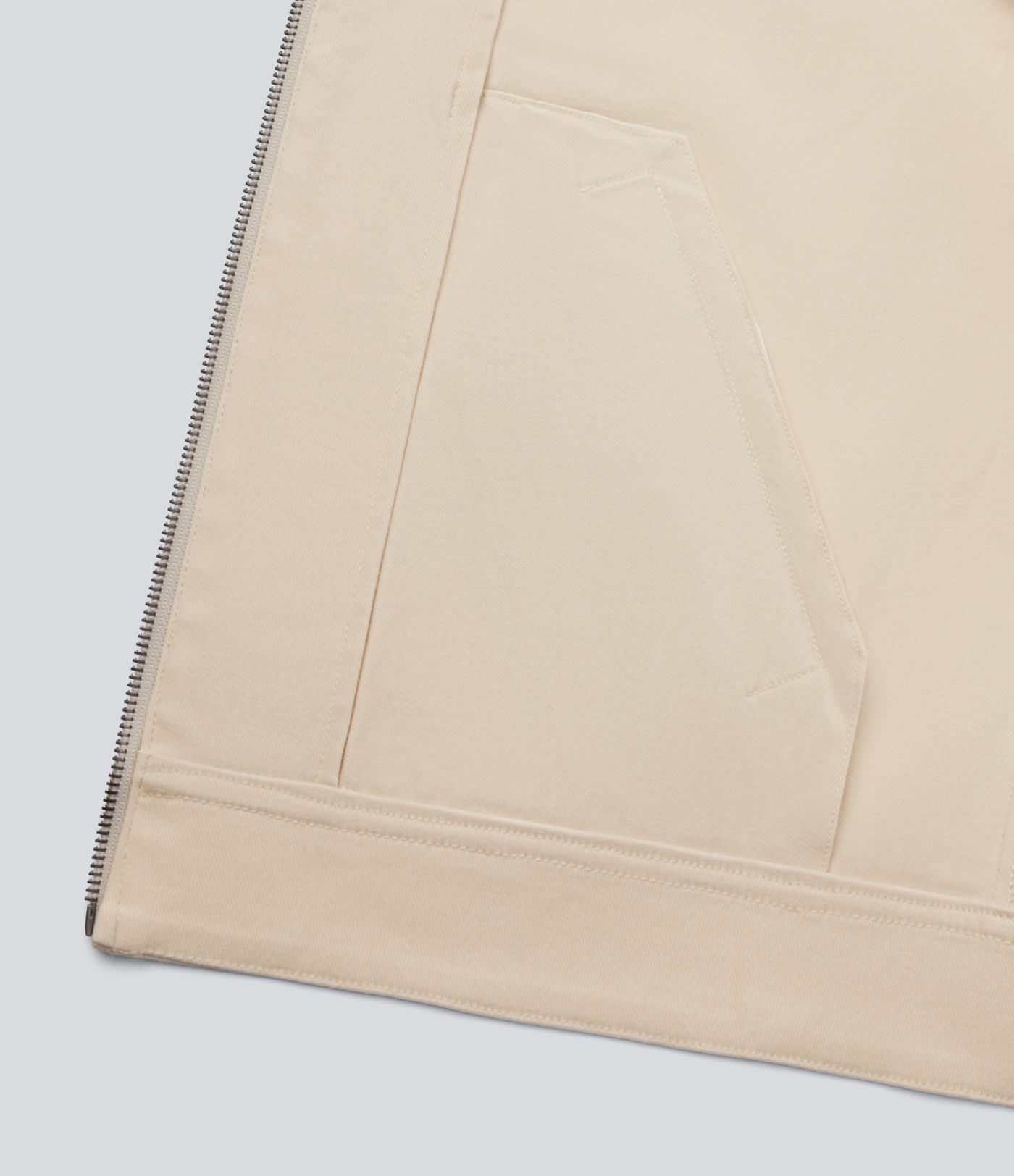 Long Sleeve Zipper Casual Jacket with Pockets