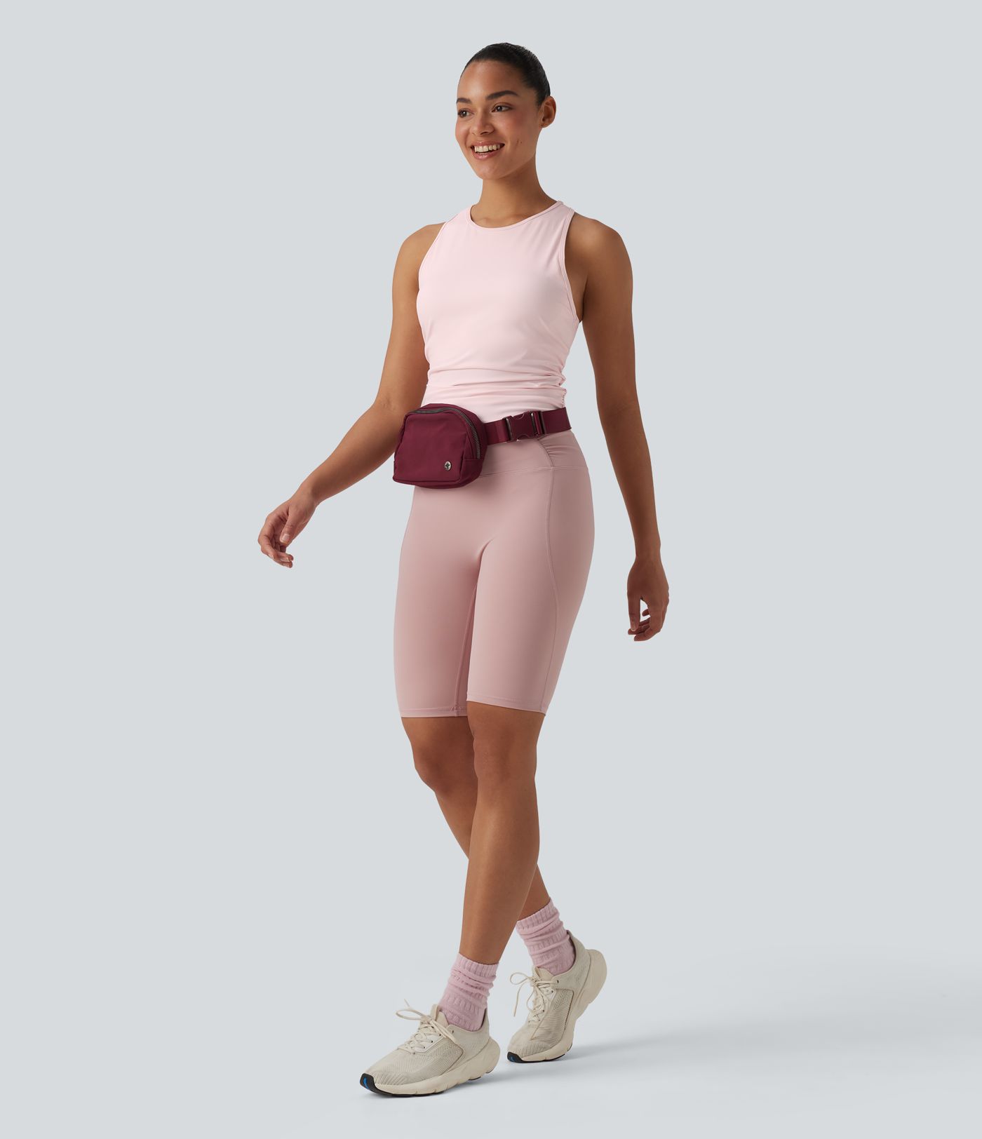 SoftlyZero™ Round Neck Racerback Cool Touch Yoga Tank Top