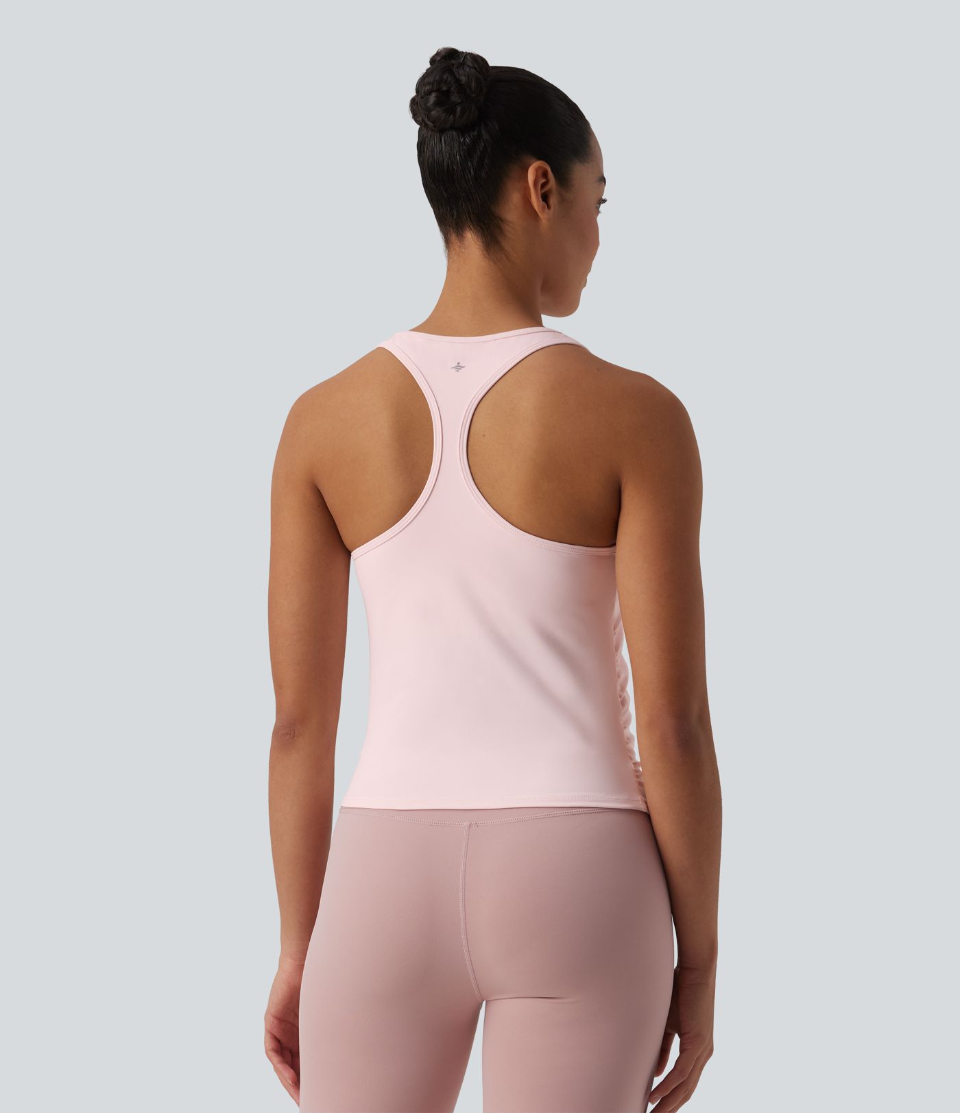 SoftlyZero™ Round Neck Racerback Cool Touch Yoga Tank Top