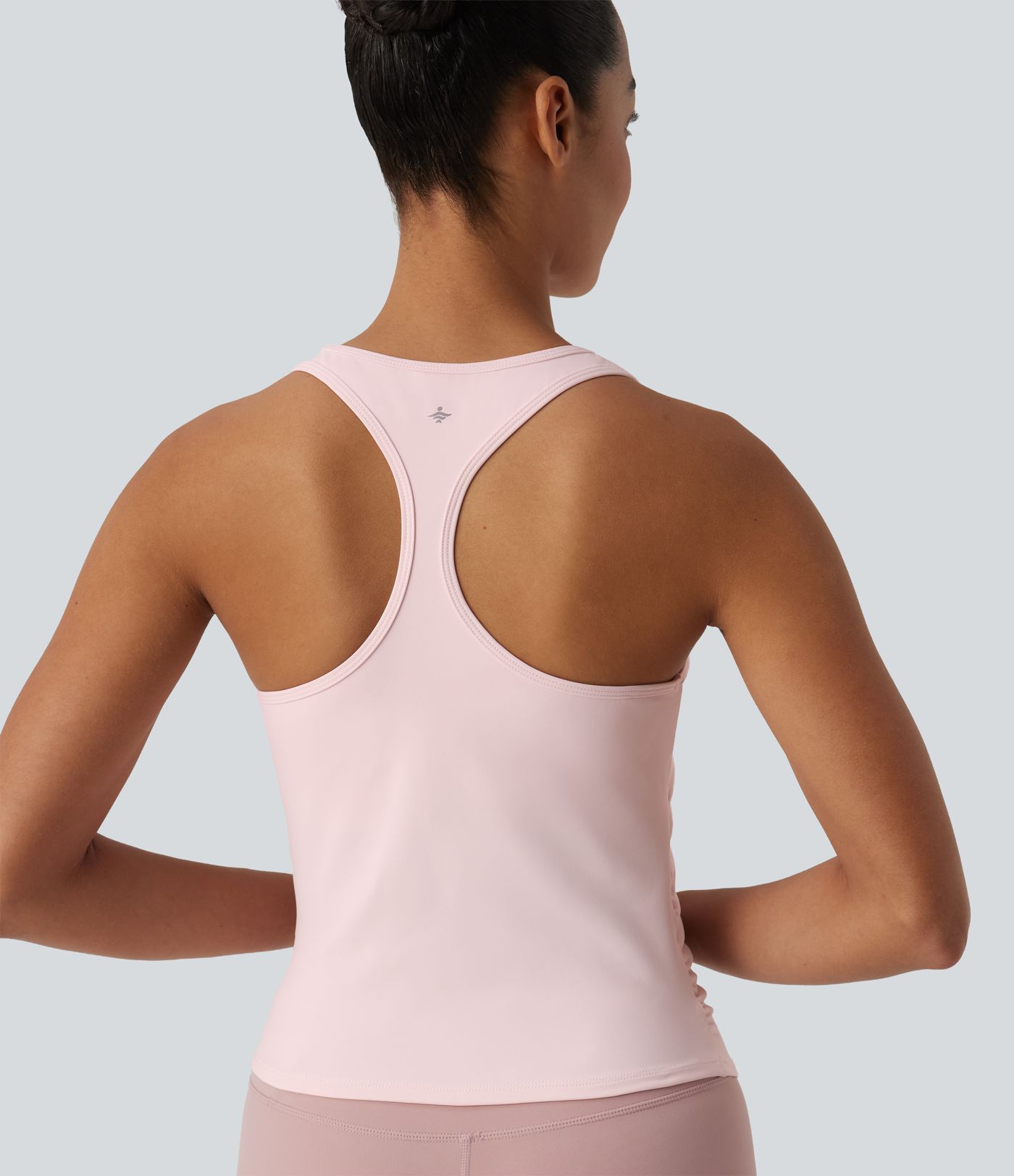 SoftlyZero™ Round Neck Racerback Cool Touch Yoga Tank Top
