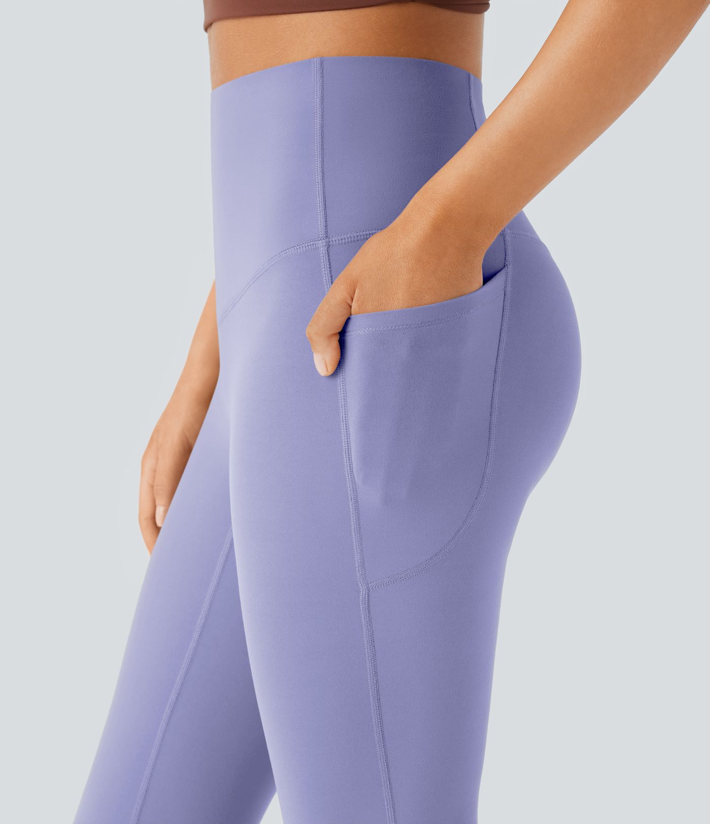 Halara UltraSculpt™ High Waisted Tummy Control Pocket Shaping Yoga Bootcut Leggings