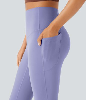 Halara UltraSculpt™ High Waisted Tummy Control Pocket Shaping Yoga Bootcut Leggings