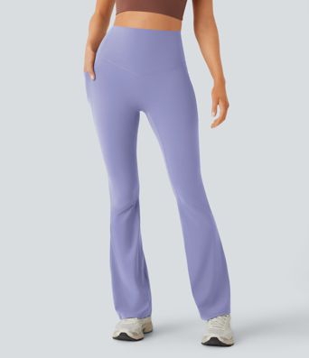 Halara UltraSculpt™ High Waisted Tummy Control Pocket Shaping Yoga Bootcut Leggings