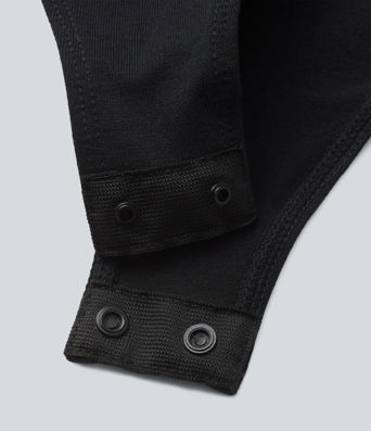 V-neck Cap Sleeve Casual Bodysuit with Shoulder Pads V-neck Cap Sleeve Casual Bodysuit with Shoulder Pads