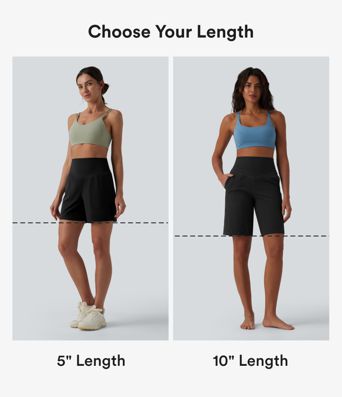 Halara UltraSculpt™ High Waisted Tummy Control Yoga Bermuda Shorts 10'' with Pockets