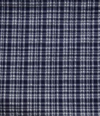 Lässige Hose mit hohem Bund, Reißverschlusstaschen, Kordelzug, Karomuster und weitem Bein - schnelltrocknend