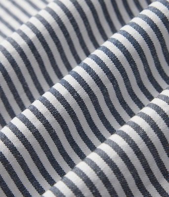 High Waisted Drawstring Stripes Linen-Feel Casual Baggy Trousers with Pockets