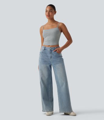 Cropped Casual Tank Top