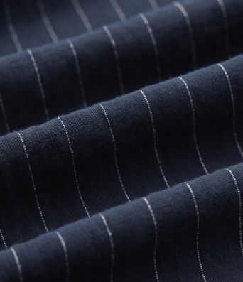 High Waisted Stripes Work Baggy Pants with Pockets